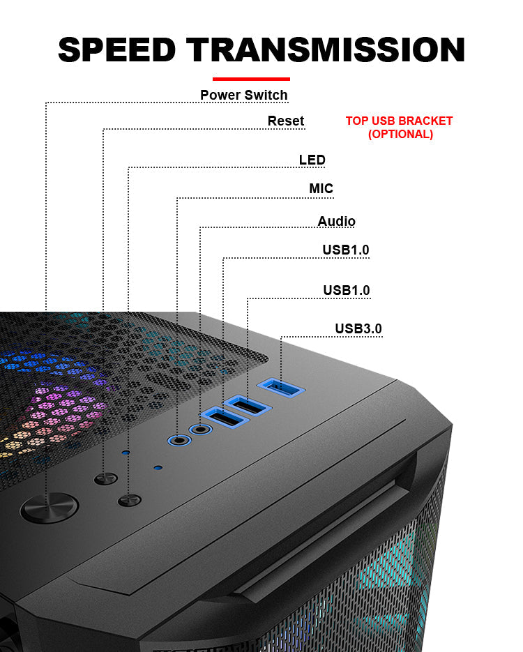 Cyber Sage Gaming PC Intel Core i5-12400F Processor Nvidia GeForce GTX 1650 Graphic 16GB RAM 1TB SSD Windows 10 Pro RGB Fans Black ATX/M-ATX PC Case Cyber Sage Gaming PC Intel Core i5-12400F Processor Nvidia GeForce GTX 1650 Graphic 16GB RAM 1TB SSD Windows 10 Pro RGB Fans Black ATX/M-ATX PC Case